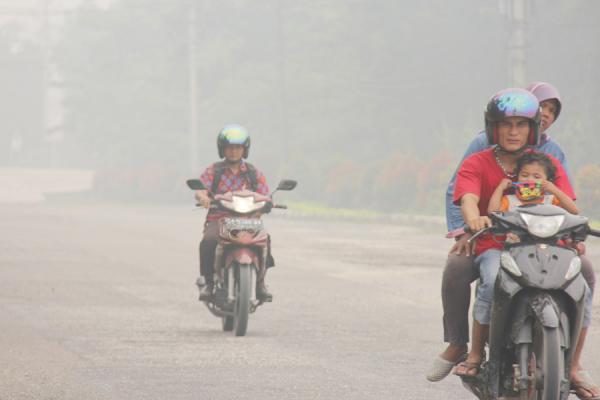 Kualitas Udara Di Dumai Berada Level Bahaya