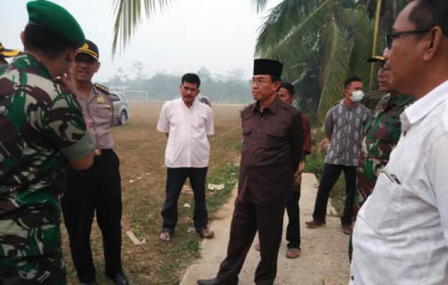 Pemkab Inhil Tingkatkan Koordinasi Antisipasi Karhutla