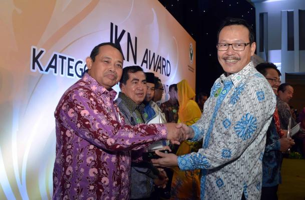 Penghargaan JKN Award 2015 Tingkat Nasiaonal Diraih Kota Dumai