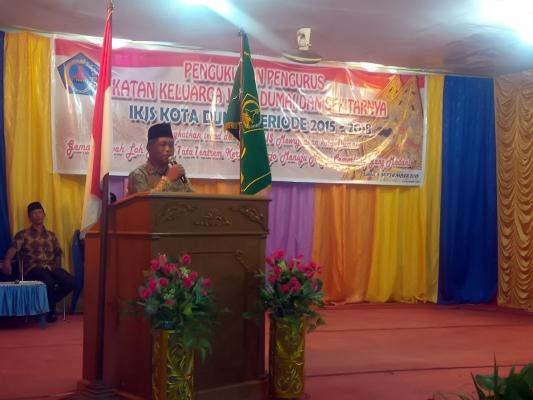 Pengurus IKJS Kota Dumai Periode 2015 – 2018 Dilantik,  Misdiono : Mari Bersama Majukan IKJS Dumai