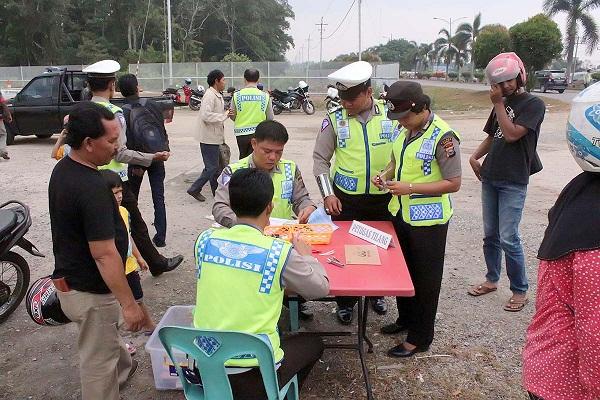 Satlantas Polres Dumai Keluarkan 3.560 Surat Tilang Selama I Semester