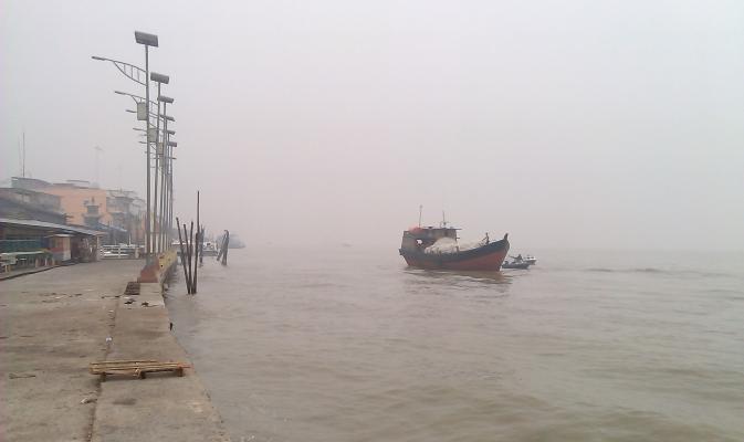 Tertutup Kabut Asap, Pulau Rangsang 