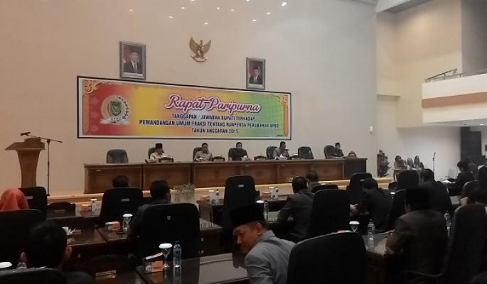 Diplomatis, Bupati Jawab Kritikan Dewan Sebagai Masukan dan Bahan Pertimbangan