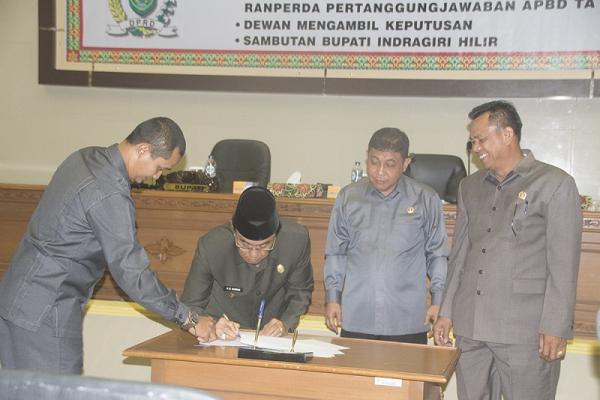 Bupati Inhil Akui Keterlambatan Sampaikan LKPj