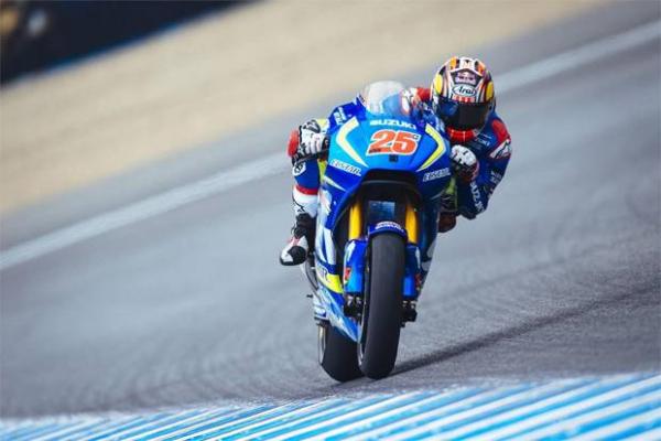 Maverick Vinales Raih Kemenangan Pertama Suzuki Sejak 2007