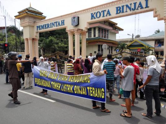 Warga Binjai Utara Minta DPRD Dukung Pembangunan Listrik Jokowi