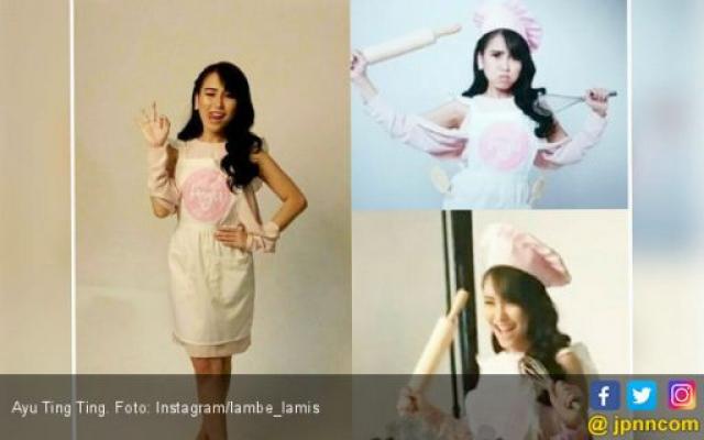 Ayu Ting Ting Umbar Ketiak Saat Promosi Toko Kue, Netizen Malah Bilang Begini 