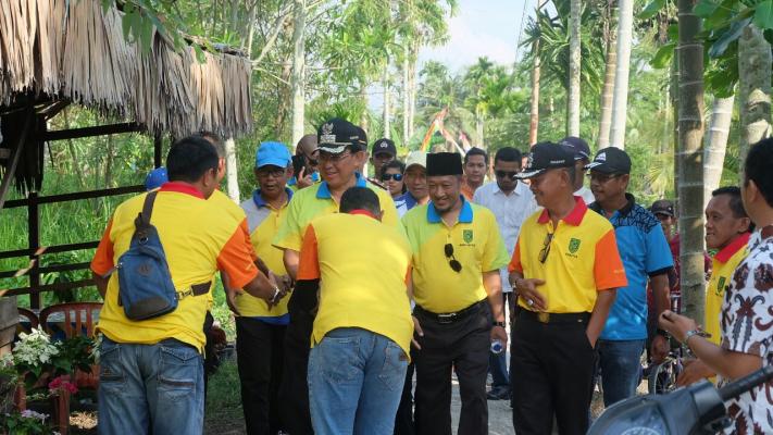 Bupati Inhil Imbau Masyarakat Jauhi Narkoba Dengan Cara Berolahraga