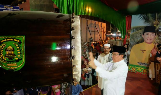 Bupati Inhil Lepas Pawai Takbir Idul Adha*