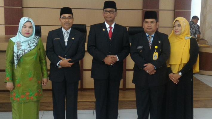 Bupati Rohil Lantik Kadisdukcapil Berdasarkan SK Menteri