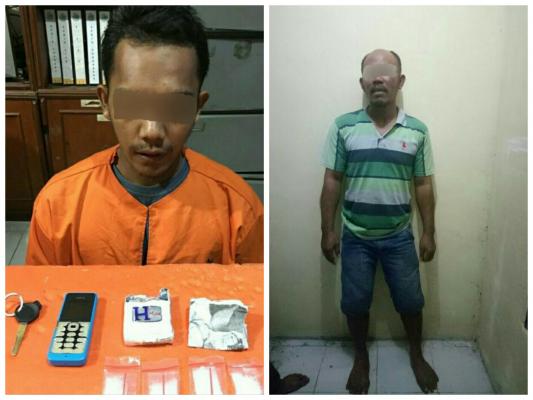 Dalam Sehari Polres Inhil Bekuk Dua Bandar Narkoba, Yang Tertipu Penyamaran Polisi 