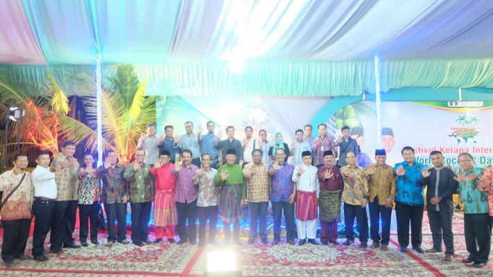Gala Dinner, Bupati Wardan Jamu Delegasi International Coconut Exhibition 2017