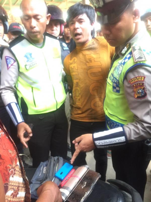 Gasak Toko Ponsel Warga Belawan Ini Ditangkap Masa