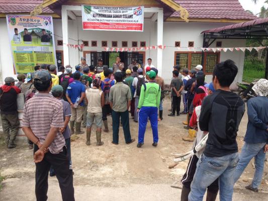 Hindari Konflik Lahan, Polsek Batu Hampar Tegaskan Pesan-Pesan Kamtibmas ke Masyarakat 