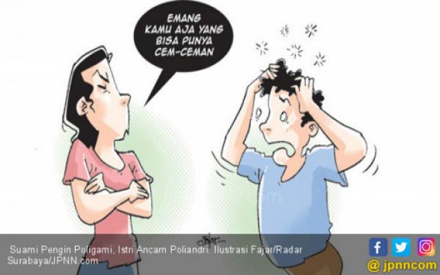 Ngakak, Suami Ingin Poligami, Istri Ancam Poliandri