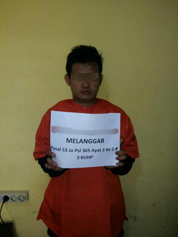 Pemuda Pelangiran Ini Diringkus Polisi Usai Bobol Rumah Tetangga 