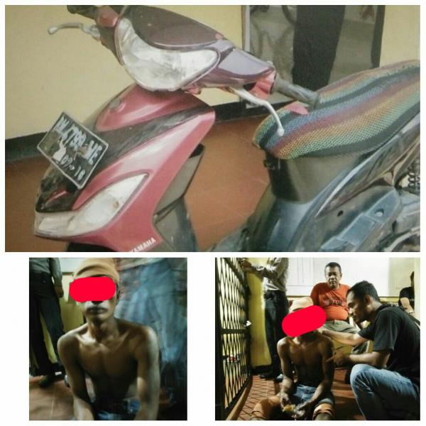 Polsek Bangko, Rohil Ciduk Ade Pelaku Curanmor 