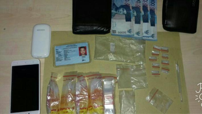 Polsek Kampar Ringkus 2 Pengedar Shabu di Air Tiris