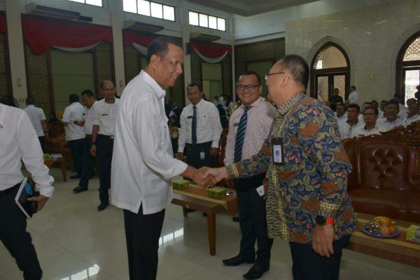 Rakor bersama BKD SDM, Bupati Kampar : Kedepan Penempatan PNS Sesuai Job Description