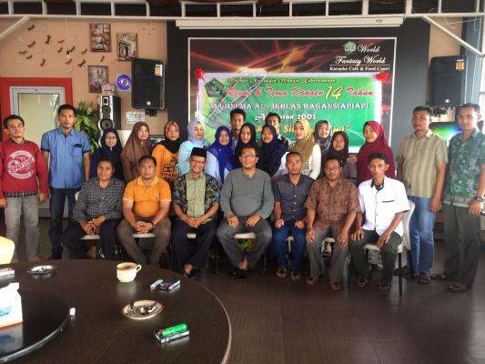 Reuni MA Al-Ikhlas Angkatan 2003, Merajut Nostalgia Menuju Ambang Kesuksesan