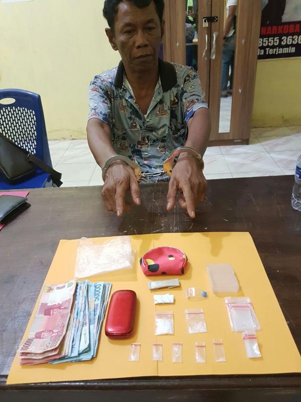 Satresnarkoba Polres Rohil, Amankan RZ Pelaku Kepemilikan Sabu, Ganja dan Pil Ekstasi 