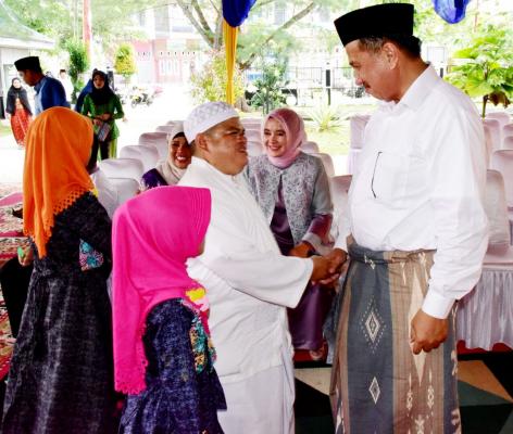 Wabup Inhil H Rosman Malomo : Berkorban Dilaksanakan Oleh Setiap Muslim Dimanapun Berada 