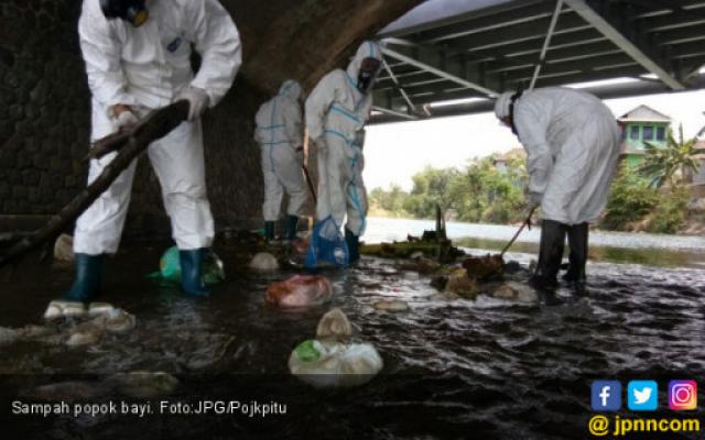 Walahh, 70 Persen Sampah di Sungai Adalah Popok Bayi
