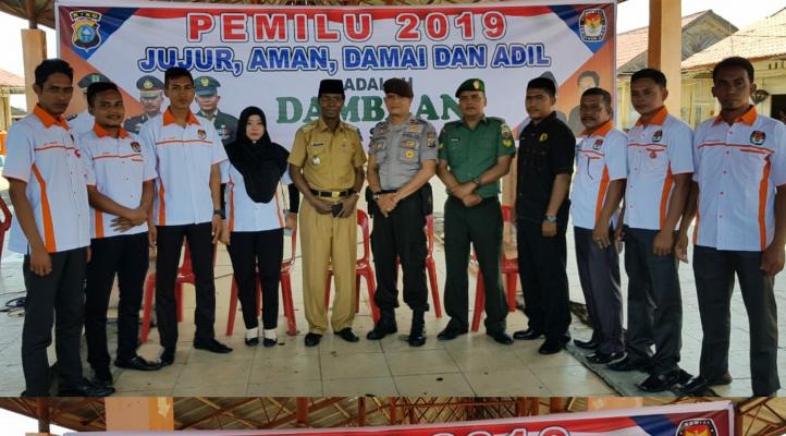 Gelar Deklarasi Pemilu Damai 2019, Kapolsek Panipahan Beri Pesan Ini..