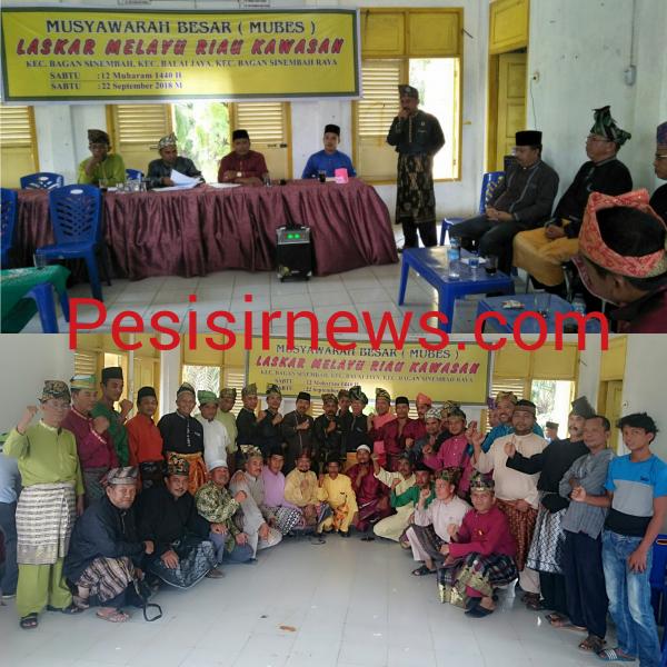Mubes Laskar Melayu Riau di Bagan Sinembah, Abdul Karim Terpilih Menjadi Panglima Bungsu 