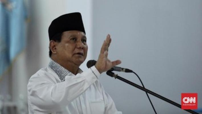 Prabowo Sebut Isu Khilafah Propaganda Licik 