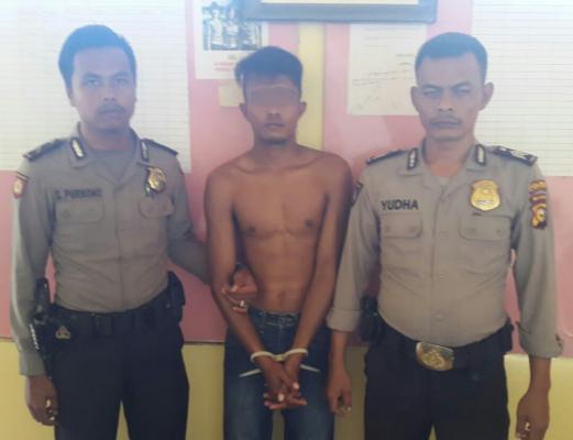 Pulang belajar ngaji Melati digituin pelangsir sawit, pelaku diciduk Opsnal Polsek Panipahan 