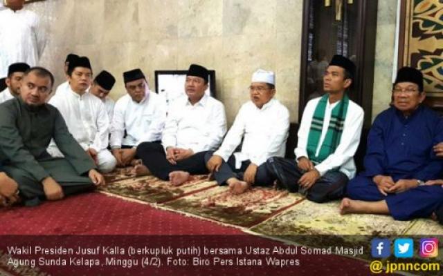 Respons Pak JK demi Bela Ustaz Abdul Somad dari Intimidasi