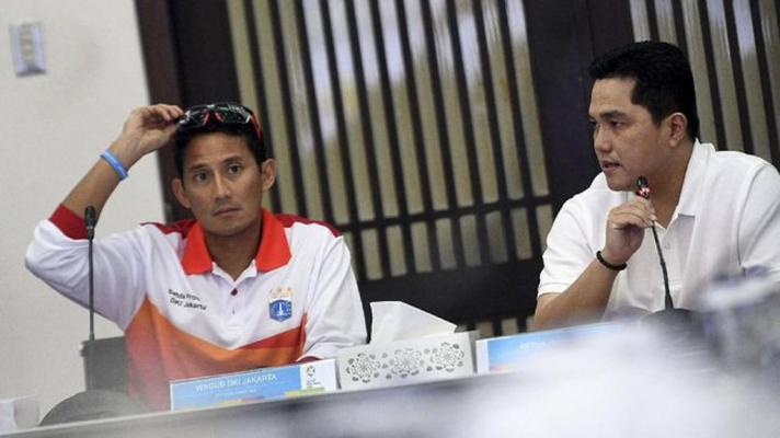 Sandiaga Uno & Erick Thohir Tak Pernah Satu Sekolah Sejak SD