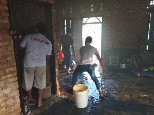 Sedang Tidur Seorang Balita Tewas Terbakar