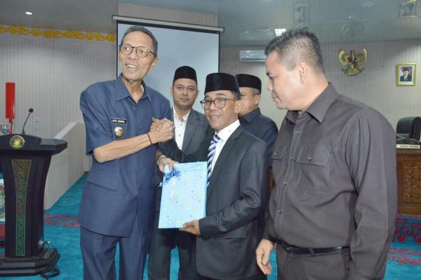 Galery Foto Sidang Paripurna DPRD Kampar Dalam Penyampaian  KUA-PPAS 2019