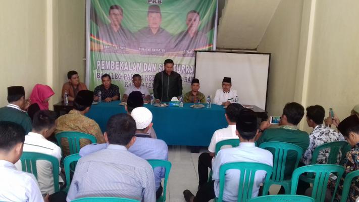 Undang KPU & Bawaslu, DPC PKB Kampar adakan acara pembekalan Bacaleg 2019