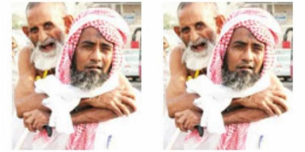 Mengharukan! Pria Ini Gendong Ayahnya Selama Menjalankan Haji