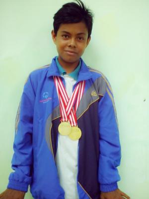 Muhamad fahmi Salam Wakili Indonesia Olempiade Tunagrahita (SOWSG)di Los Angeles Amerika Serikat 