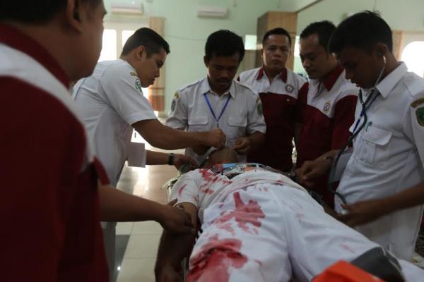 35 Perawat RSUD Meranti Ikuti Pelatihan Penanganan Trauma