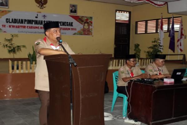 50 Penegak Se Kwarcab Dumai Tahun Ikuti Dianpisat 2015