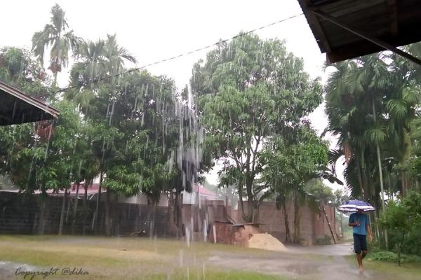Alhamdulillah, Hujan Turun Di Dumai 
