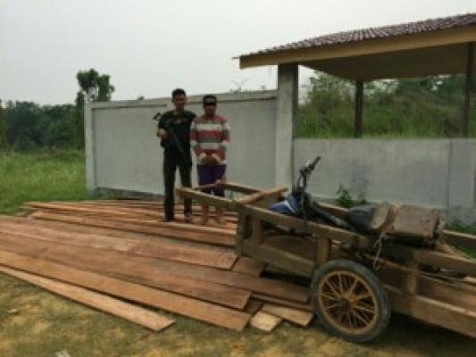 Bawa Kayu, Ditangkap Sat Reskrim Polres Rokan Hilir