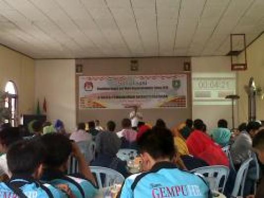 Dialog Interaktif KPU, Cabub No 3 Tak Hadir