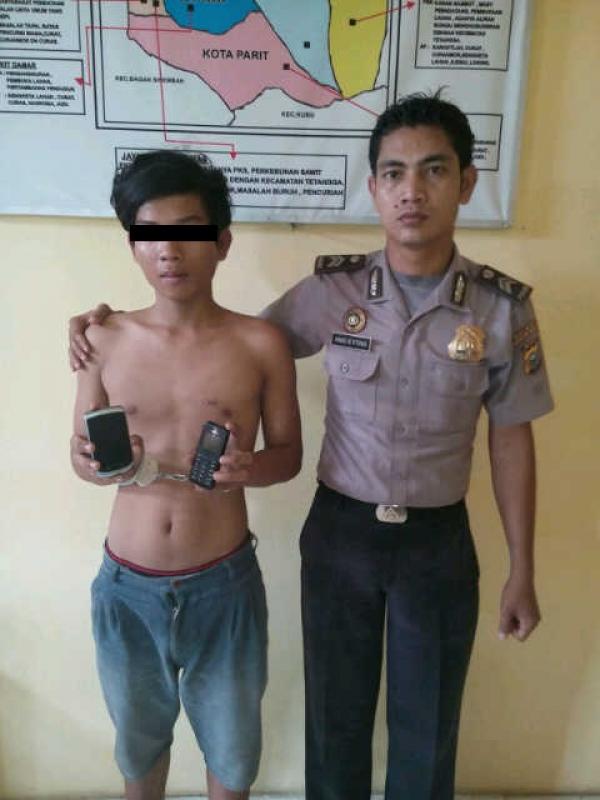 Jambret Guru Honor, Pemuda Labusel Ditangkap