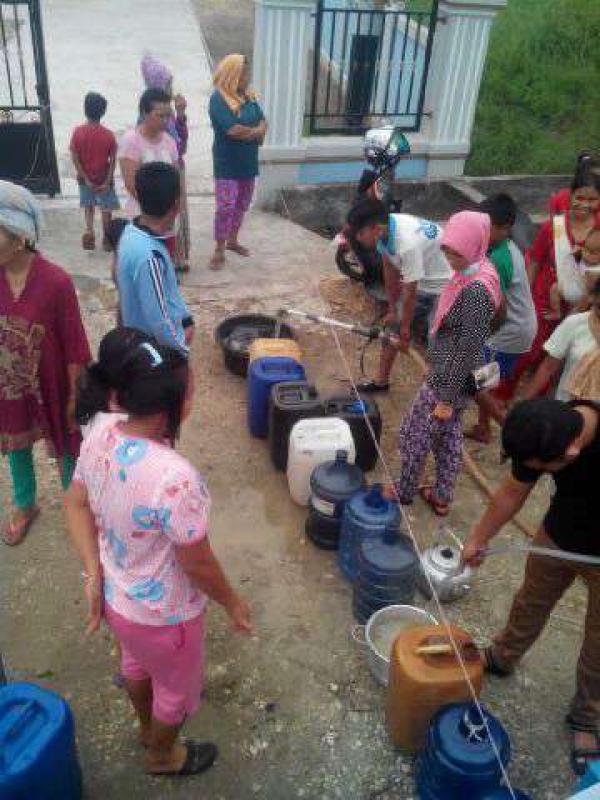 KPSI Lakukan Kegiatan Sosial, Bagikan 4000 Liter Air Bersih
