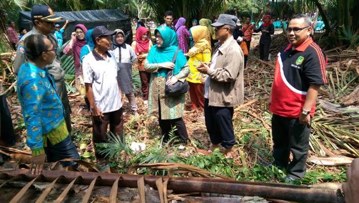 Kades dan Warga Tebingtinggi Timur Curhat ke Pj. Bupati Soal Lahan dan Kebakaran
