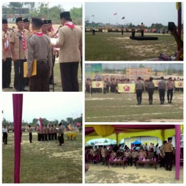 Kapolres Rokan Hilir Dilantik Sebagai KMP Saka Bhayangkara 0410