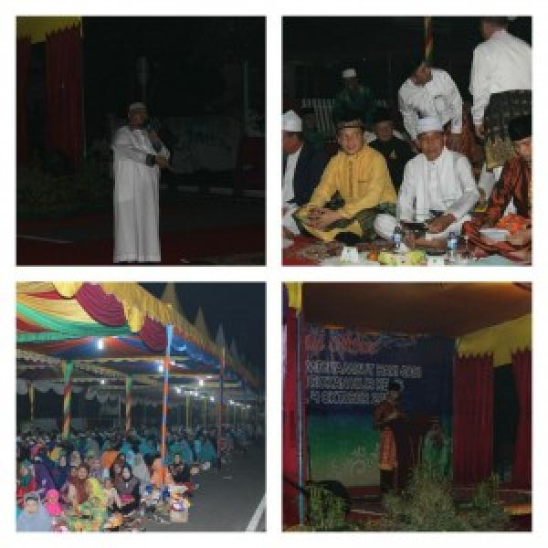 Kapolres Rokan Hilir Hadiri Tabligh Akbar HUT Kabupaten Rohil