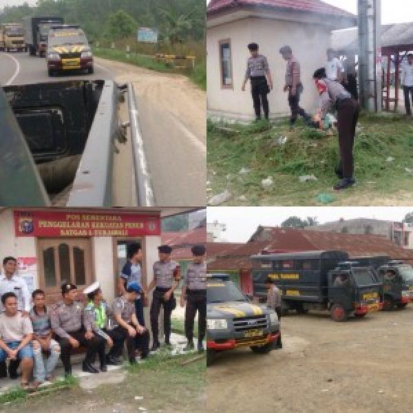 Melakukan Kegiatan Rutin, Sat Sabhara Polres Rokan Hilir Patroli Antisipasi Kerawanan C3