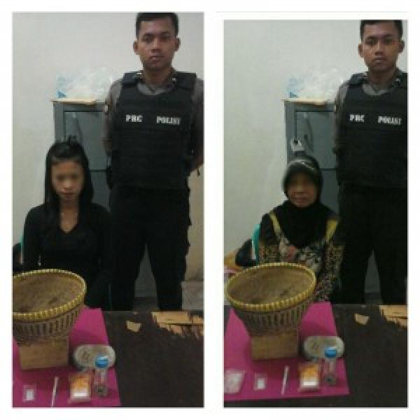 Memiliki Shabu, Ibu Dan Anak Di Tangkap Polisi